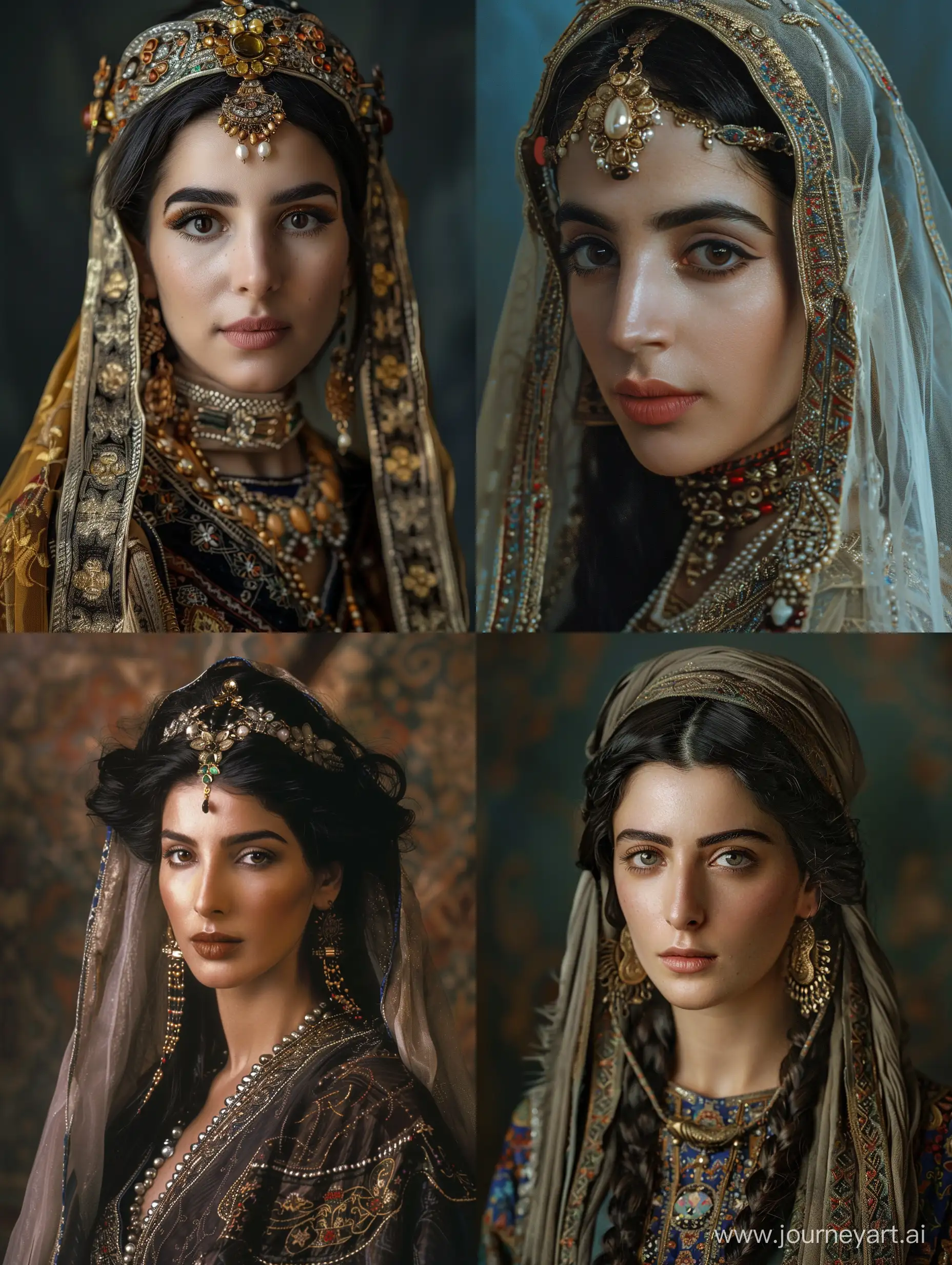 Historical-Portrait-Purandokht-Irans-First-Female-Queen