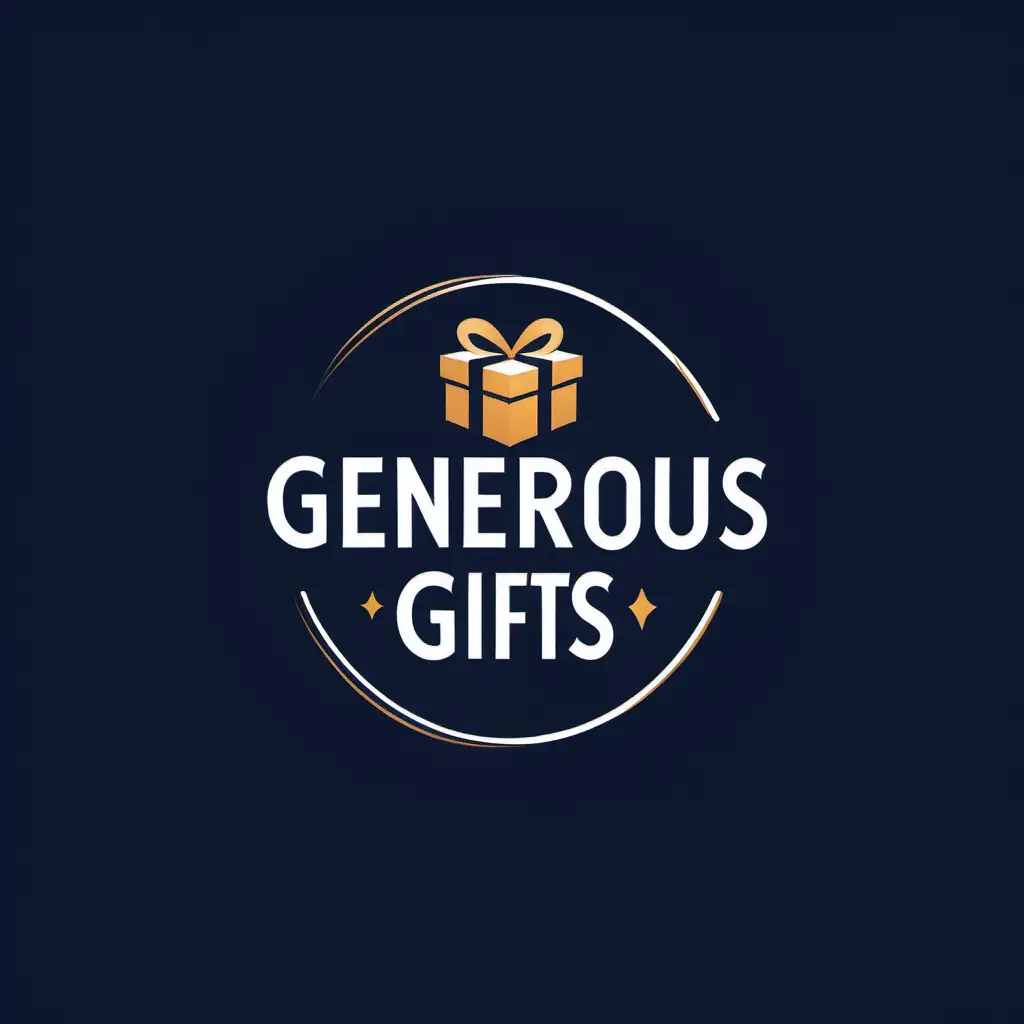 Elegant Gifts Logo Design for Generous Gifting Company