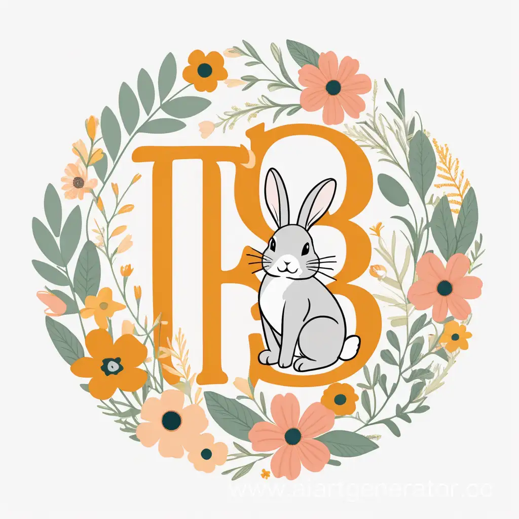Floral-TCB-Circle-with-Adorable-Bunny-Unique-Floral-Design