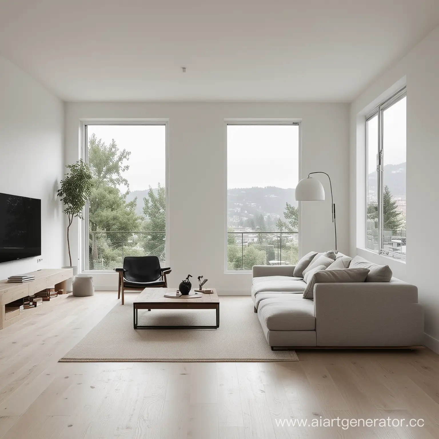 Minimalist-Slanted-View-of-a-Cozy-Living-Room