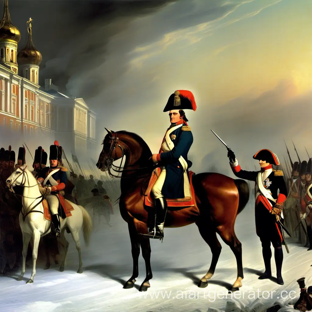 Strategic-Meeting-of-Napoleon-Bonaparte-and-Kutuzov-in-Historical-Art