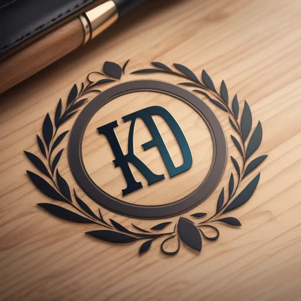 KD logo design | Logo design, Letter logo design, Logo design art