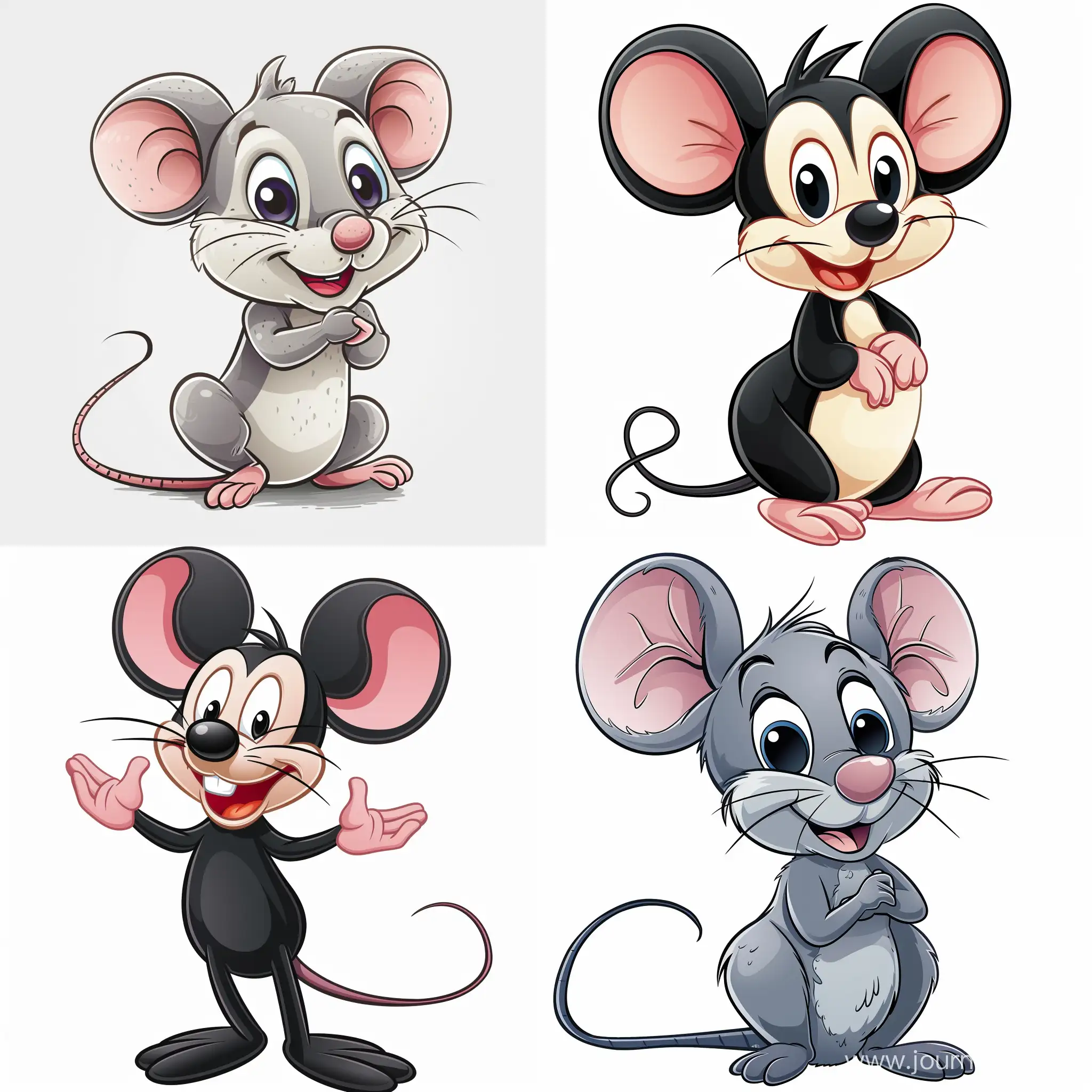 Whimsical-Cartoon-Mouse-in-Vibrant-Artistic-Display