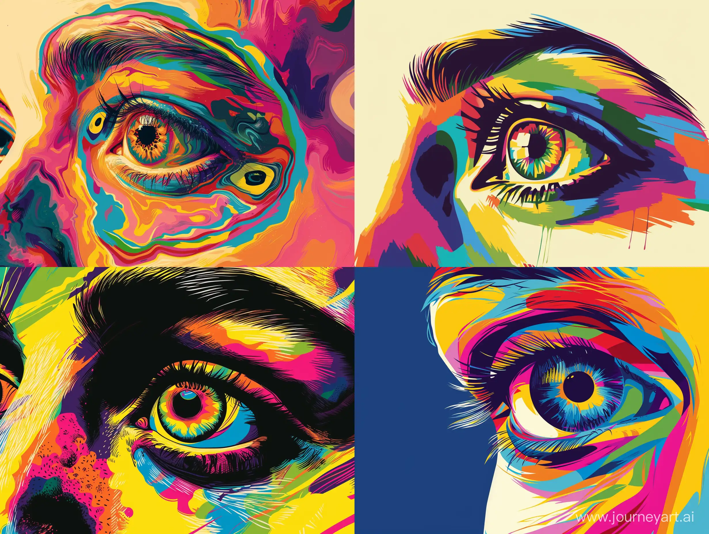Vibrant-Third-Eye-Graphic-Pattern-with-Rainbow-Shades