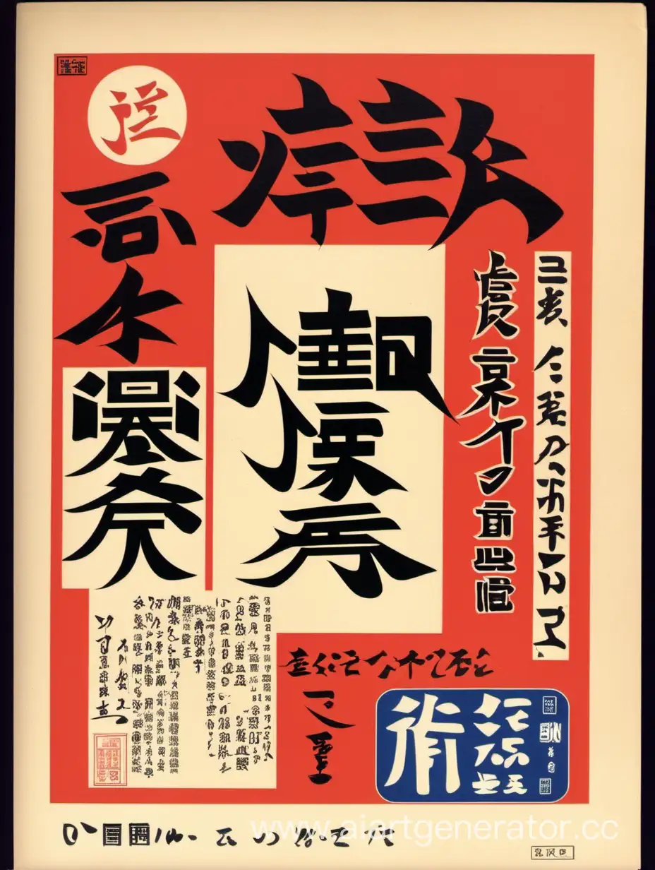 Japanese advertising, Japanese brochures, Japanese signs, Japanese inscriptions