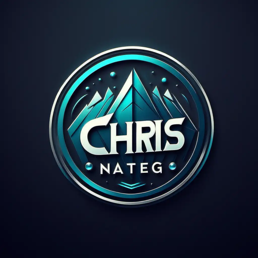 modern logo CHRIS NATEG