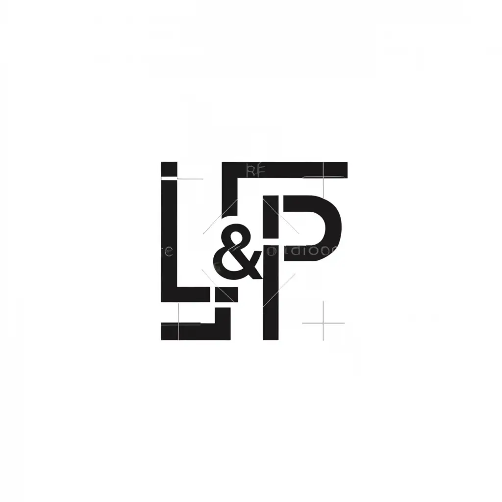 a logo design,with the text "L&P", main symbol:work,Moderate,be used in Finance industry,clear background