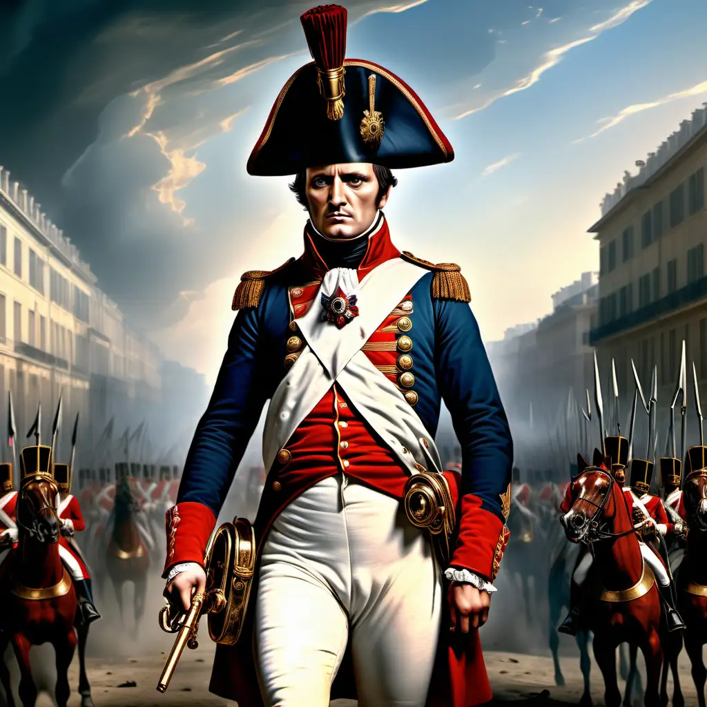Napoleon Bonaparte Conqueror of History in HyperRealistic 8K Cinematik Style