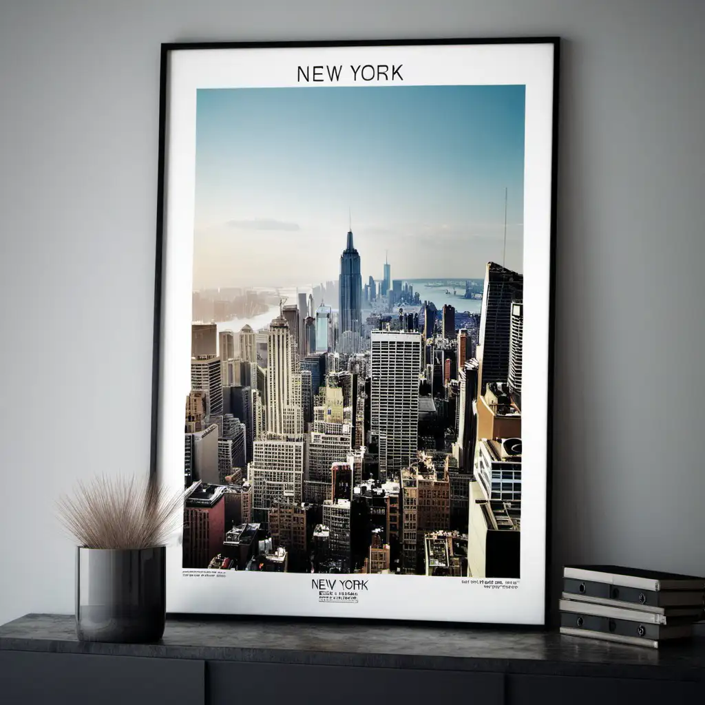 Stunning Poster of New York City
