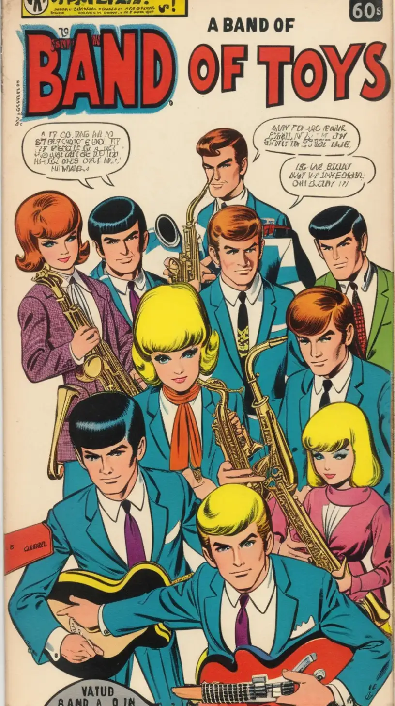 [a band of toys]
[style 60s comic book]