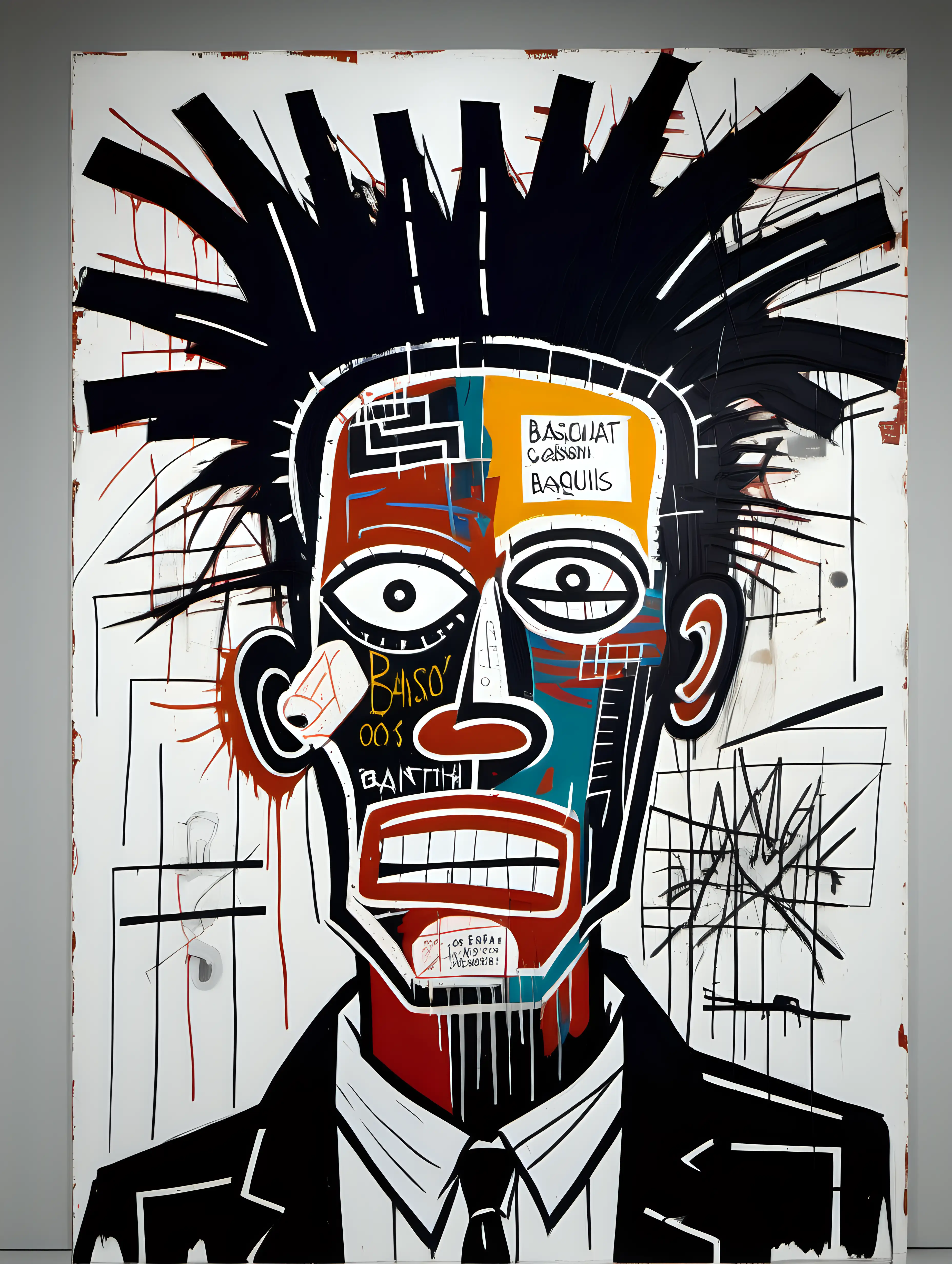 modern basquiat art goves