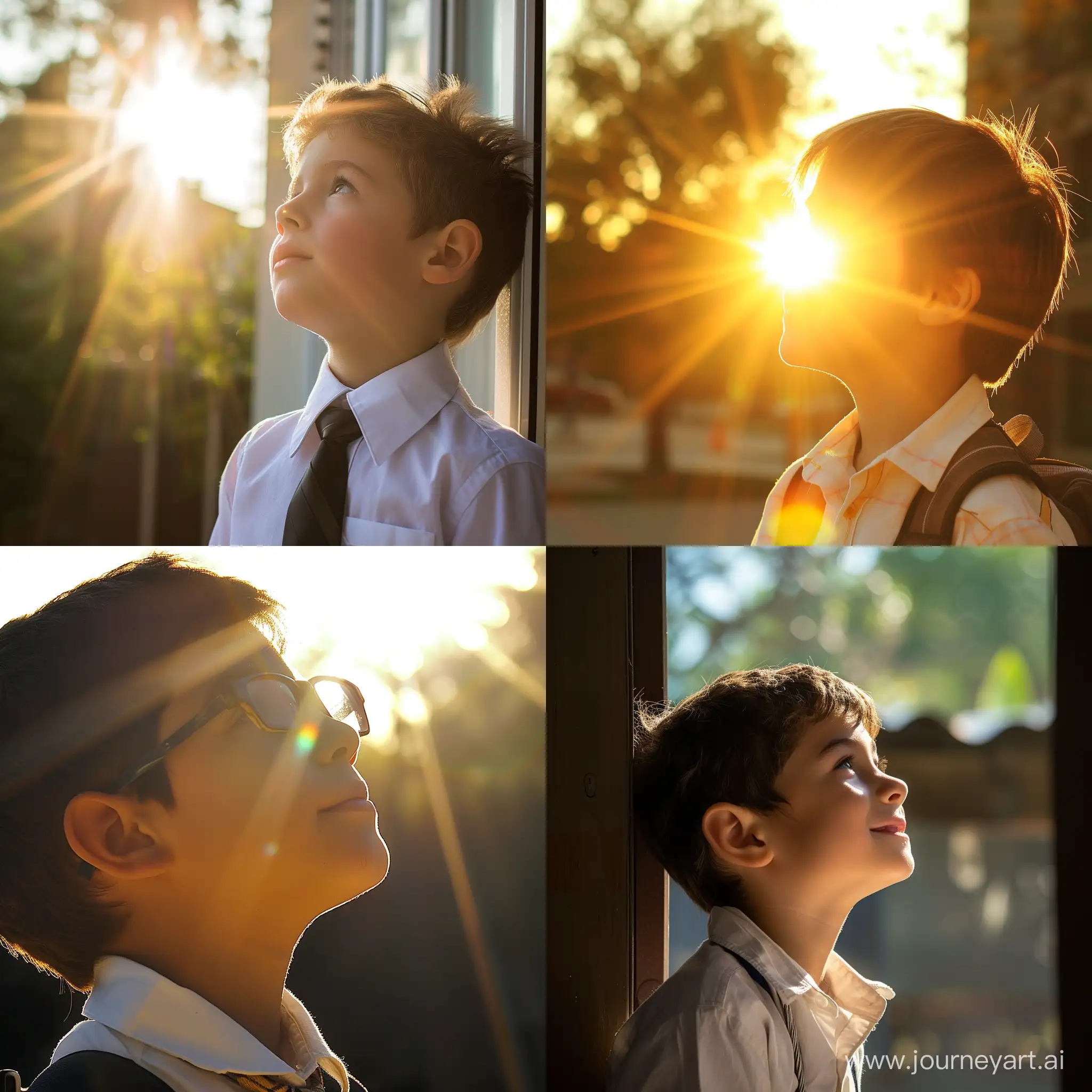Curious-School-Boy-Delighting-in-Sunshine