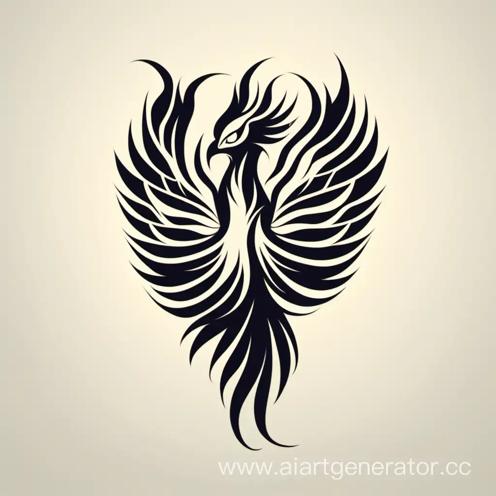 Minimalist-Phoenix-Head-Illustration