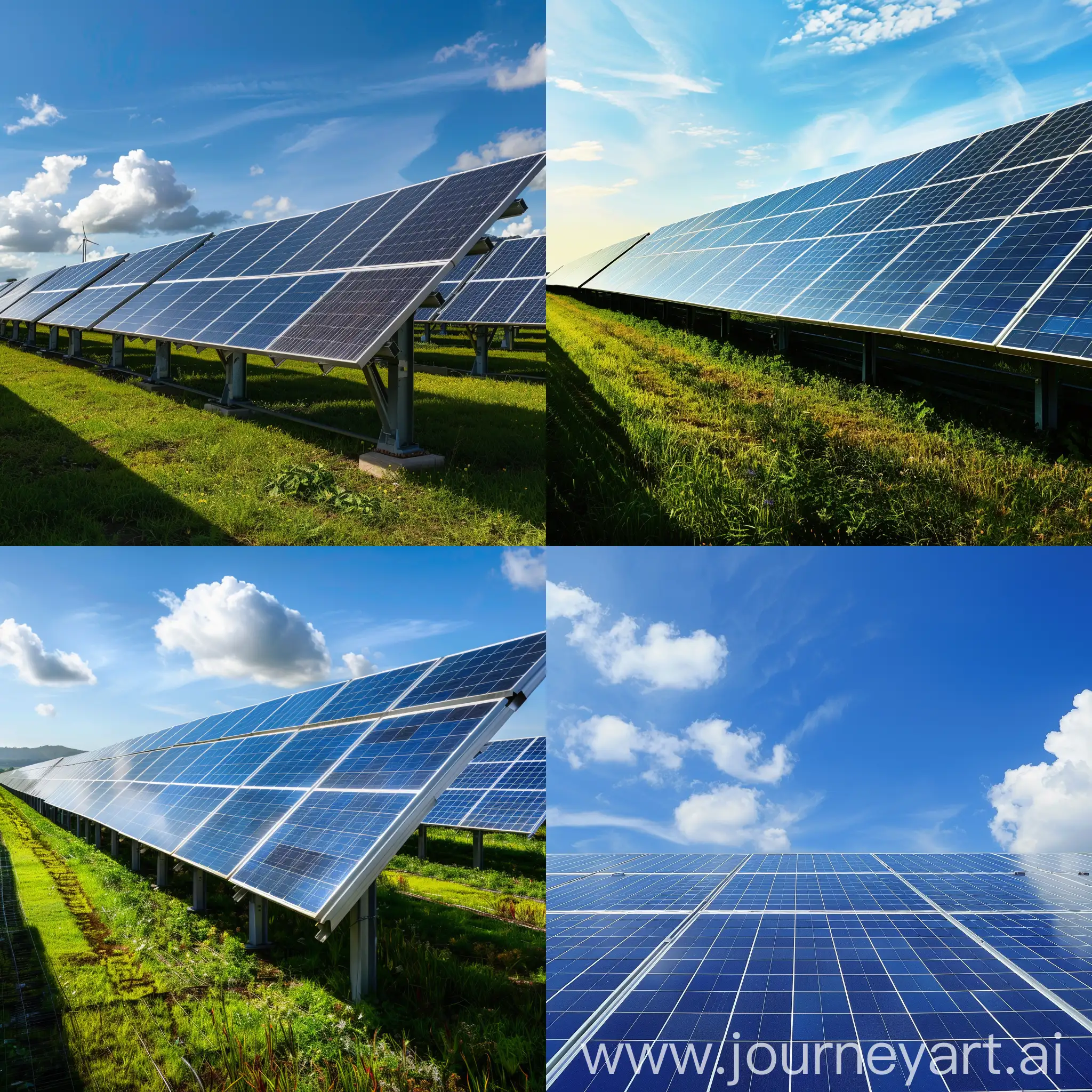 green blue creative solar energy industries