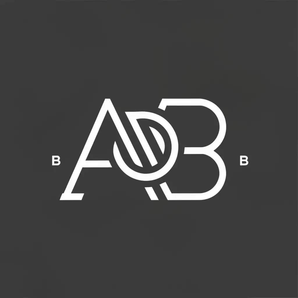 Logo-Design-For-Alpha-Bussin-Modern-AB-Text-with-Alpha-Symbol