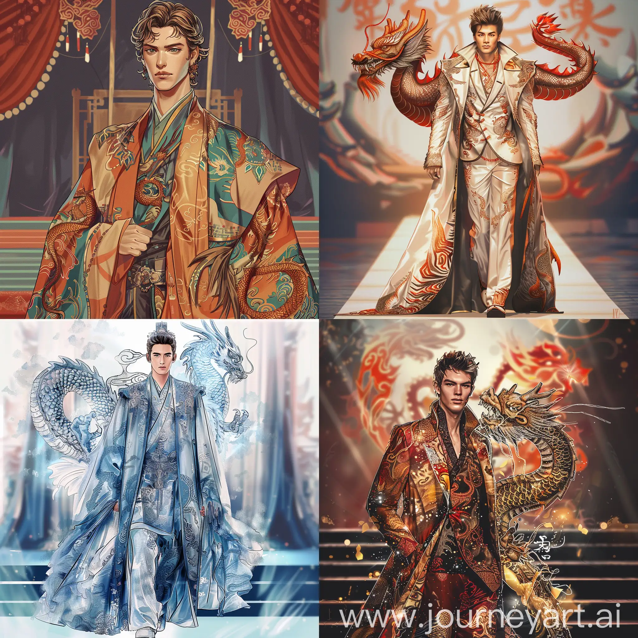 Splendid-Chinese-Zodiac-DragonThemed-Fashion-Runway