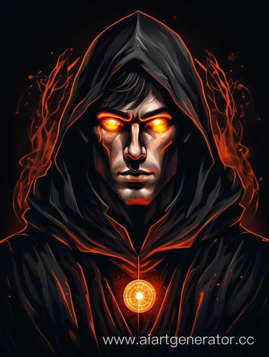 Enigmatic-Dark-Wizard-Portrait-with-Glowing-Orange-Eyes
