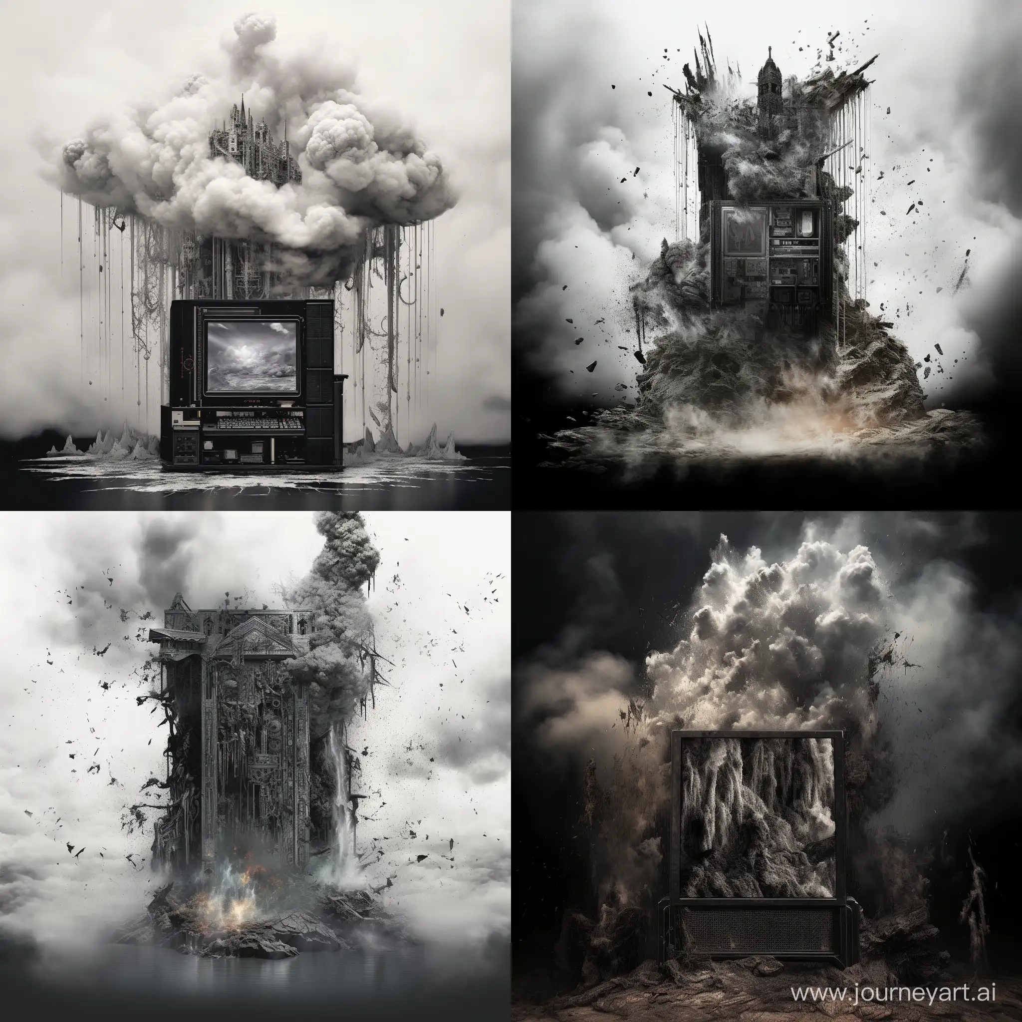 Full-Tower-Computer-Cover-with-Black-and-White-Smoke