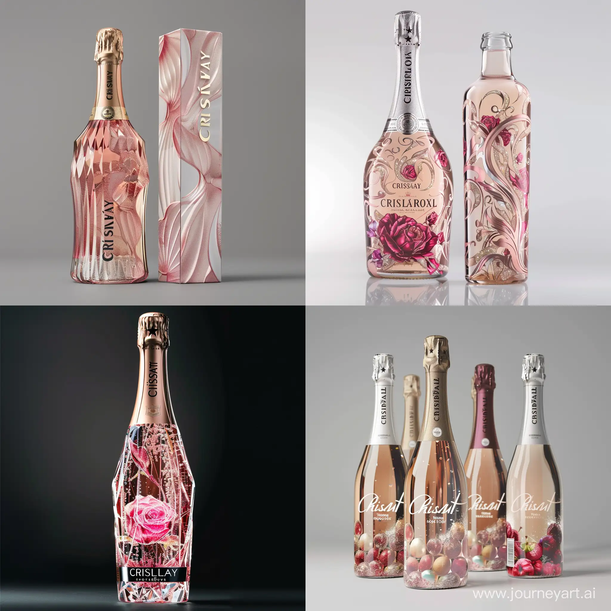 Luxurious-Cristal-Rose-Champagne-Packaging-Design