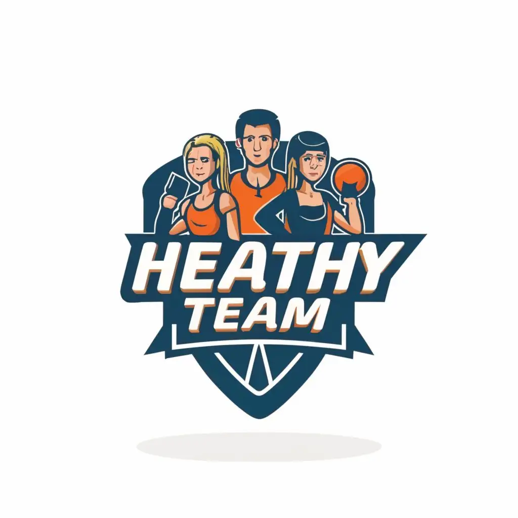 LOGO-Design-For-Healthy-Team-Dynamic-Typography-for-the-Sports-Fitness-Industry