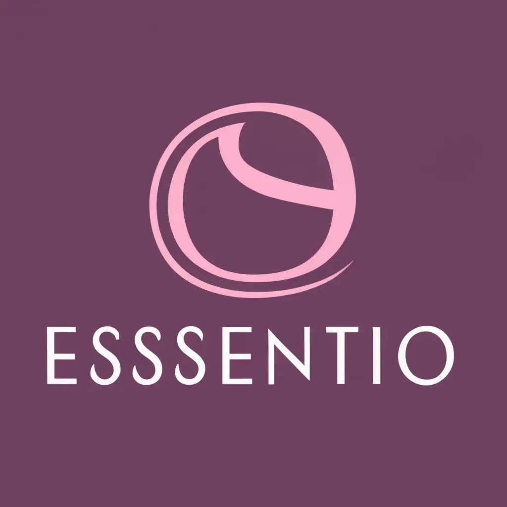 logo, essence, with the text "Essentio", typography, be used in Religious industry