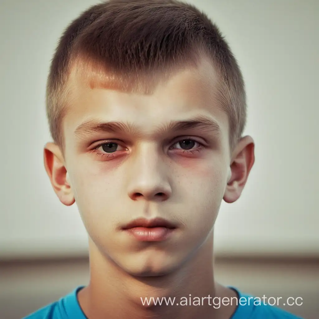 Русский славянский парень 14 лет
