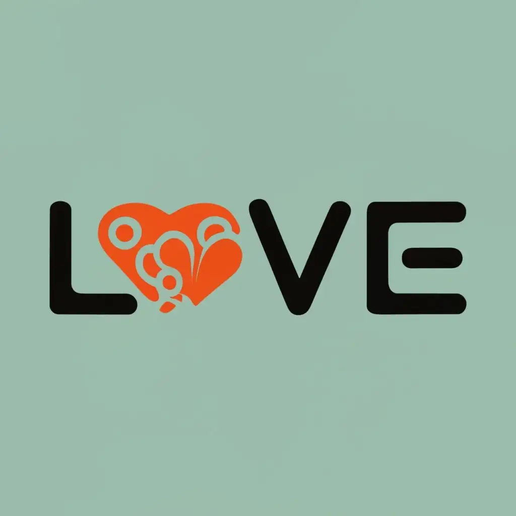 logo, Love, with the text "Love", typography, be used in Animals Pets industry