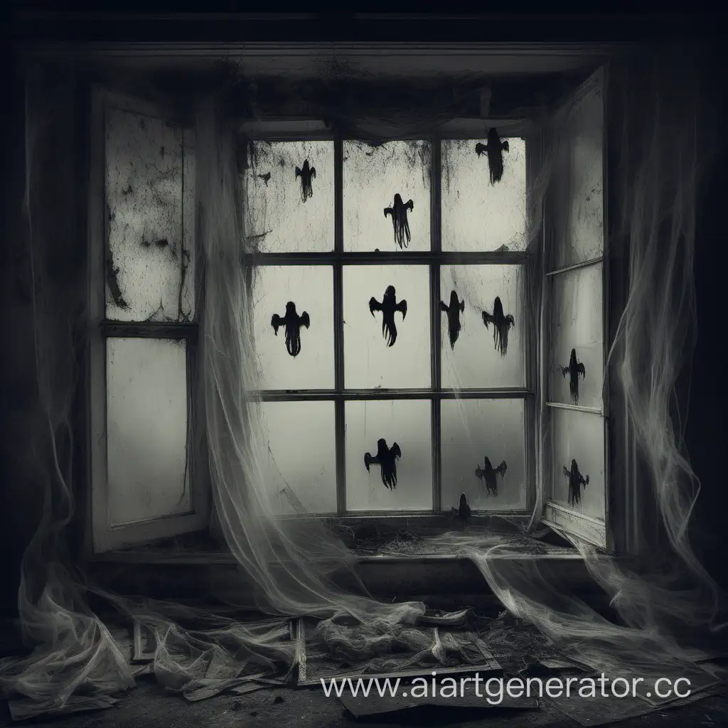 Ethereal-Reflections-Ghostly-Nostalgia-Through-Decaying-Windows