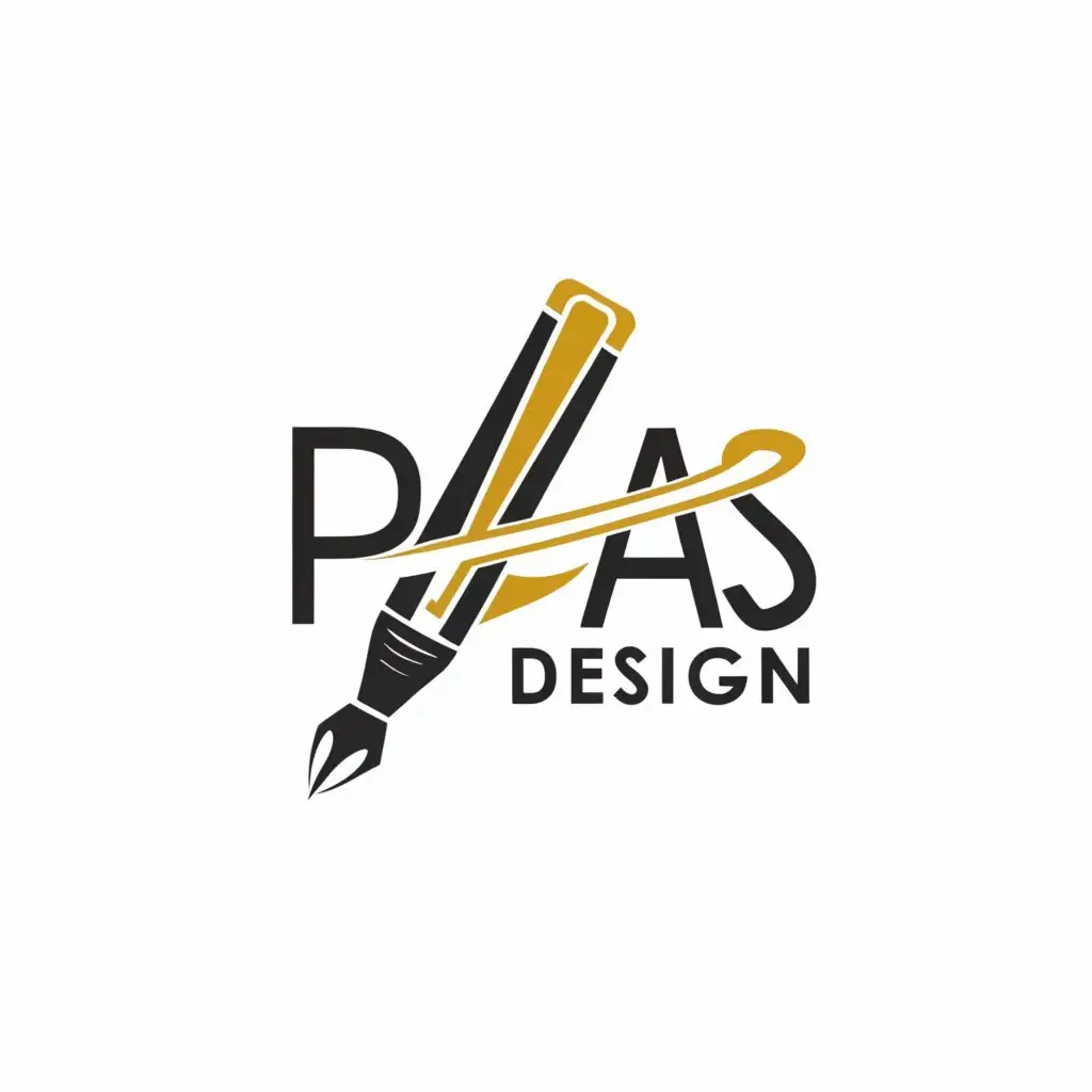 a logo design,with the text "Pras Design  ", main symbol:pen tools design,Moderate,clear background