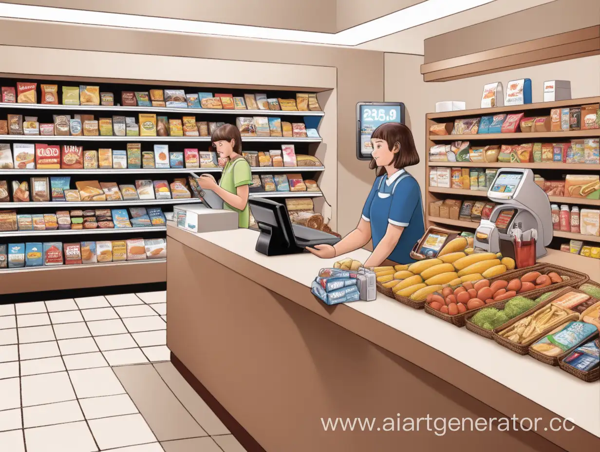 Vibrant-Grocery-Store-Scene-with-Cashier-and-Fresh-Produce-2024-Magazine-Cover