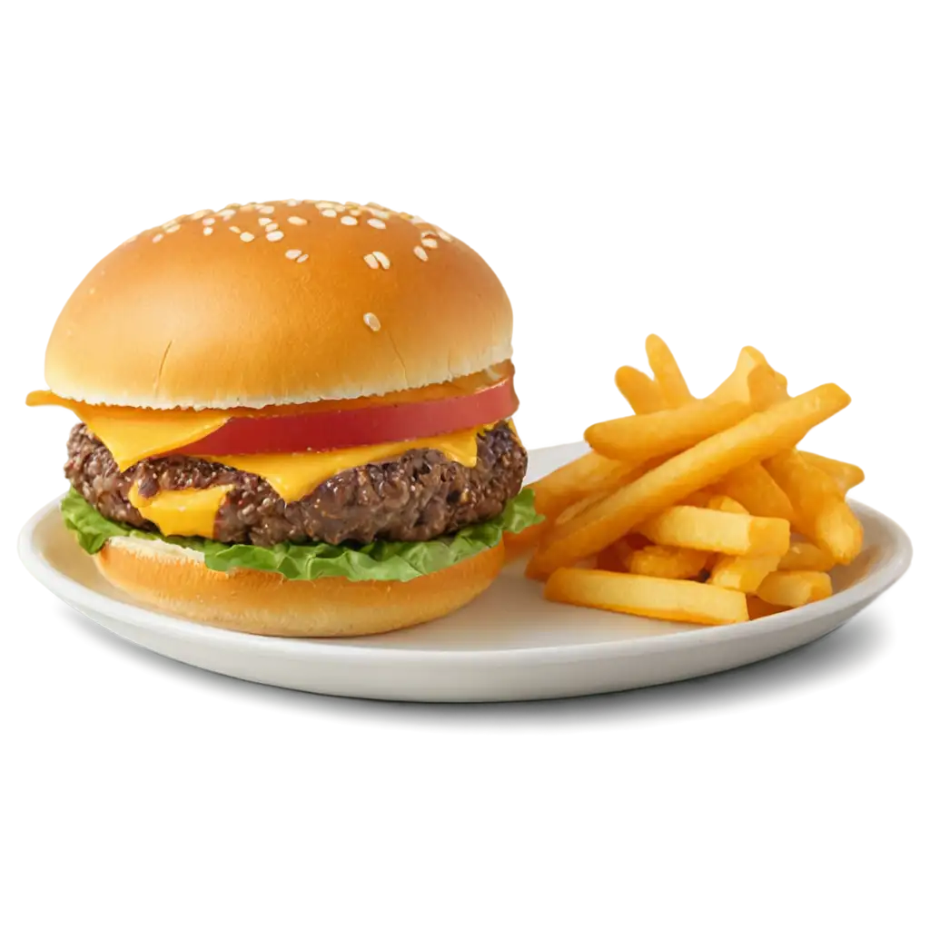Delicious-Cheese-Burger-PNG-Mouthwatering-Image-for-Culinary-Blogs-Menus