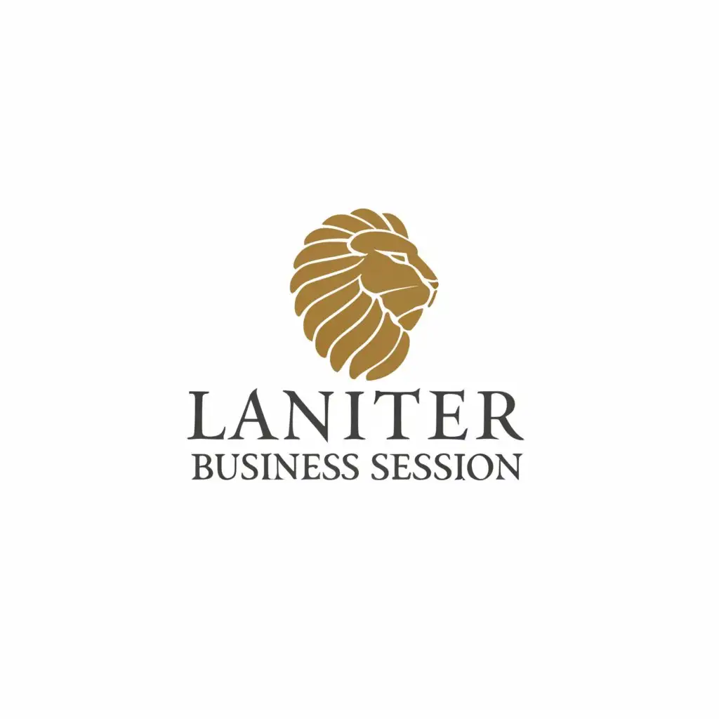 a logo design,with the text "LANISTER BUSINESS SESSION", main symbol:CLASSY,Moderate,clear background