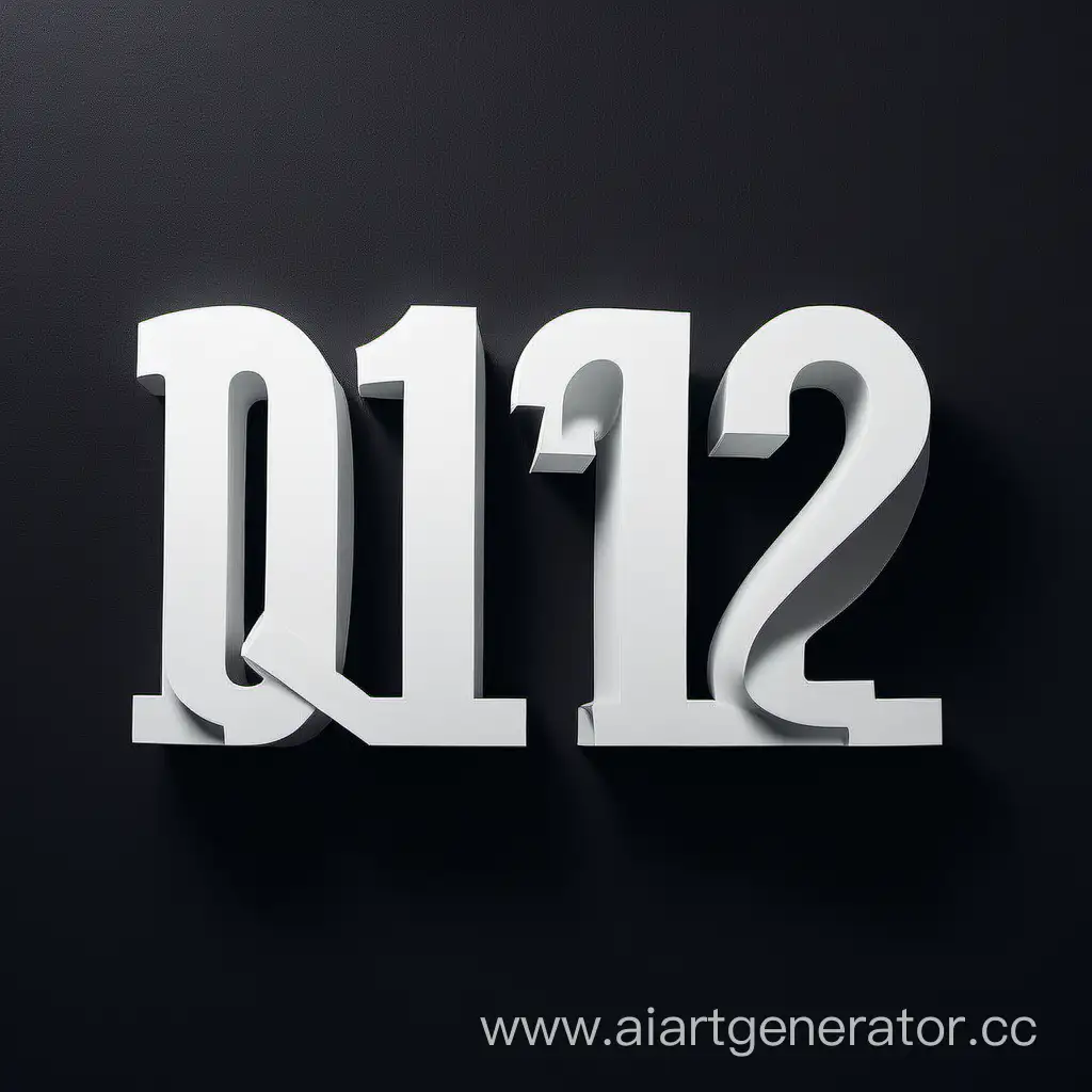 Bold-IQ122-Inscription-on-Sleek-Black-Background