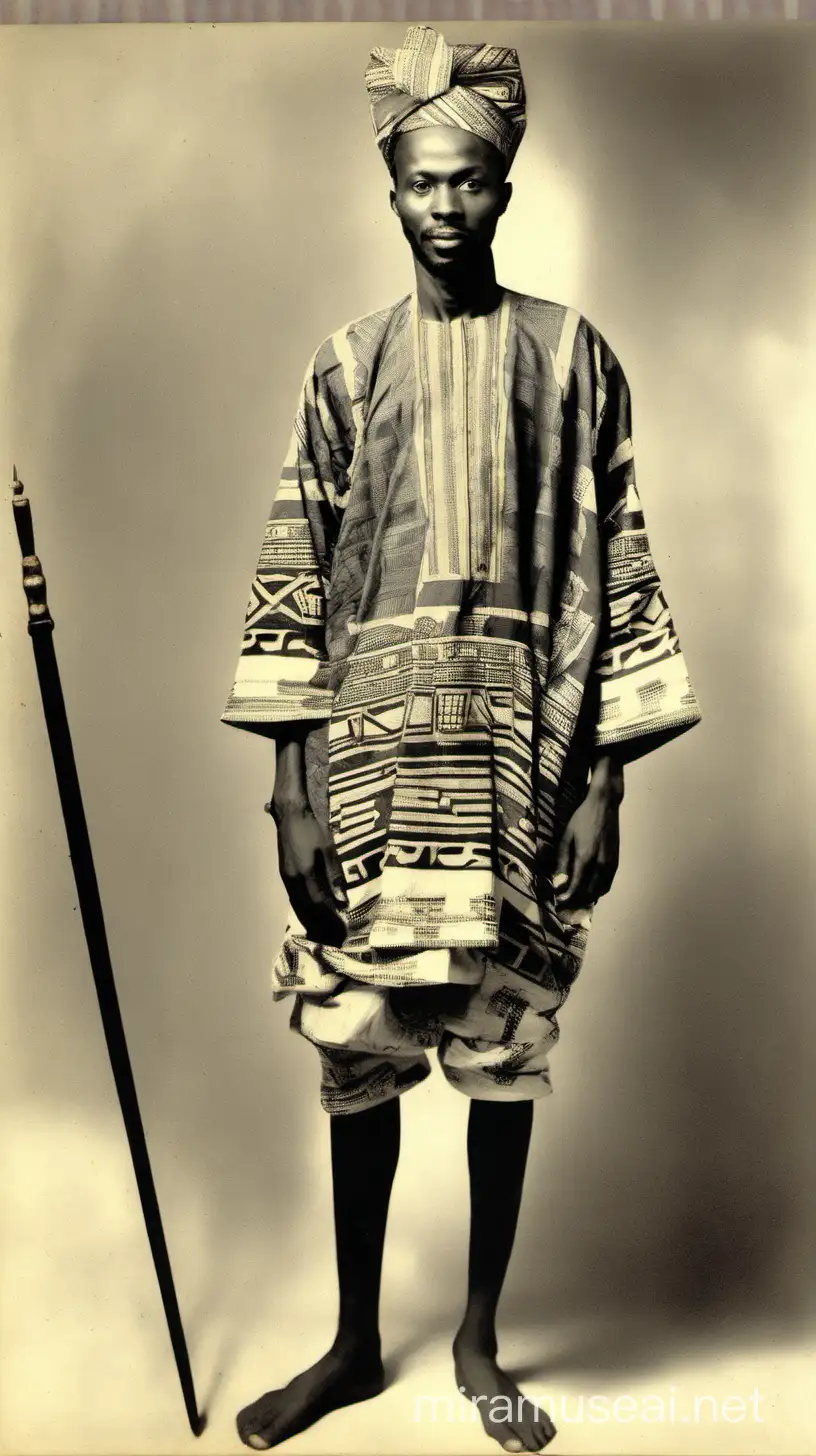 Mansa Sundiata Keita Powerful King of Mali Empire on Horseback