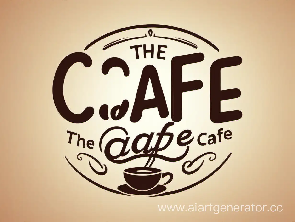 the logo for the cafe