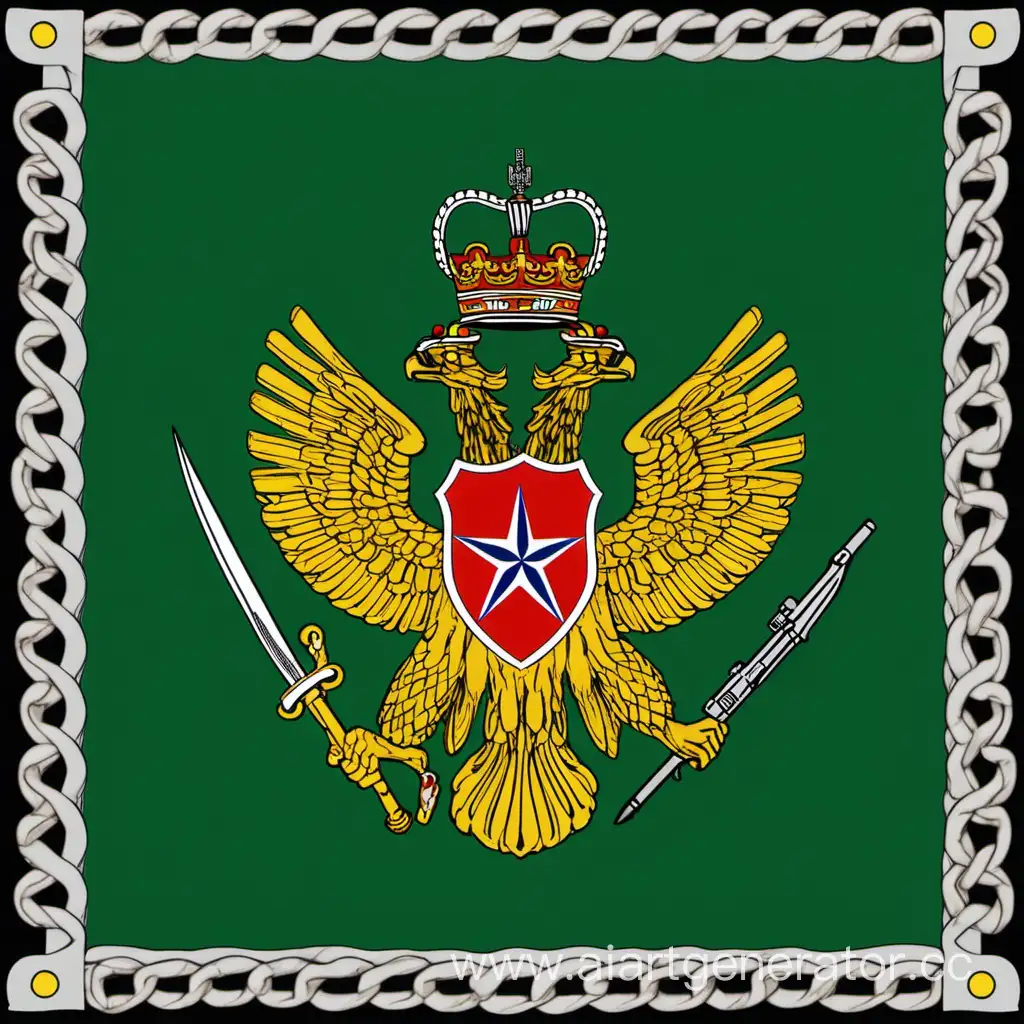 Флаг Министерства обороны Верданской Республики
