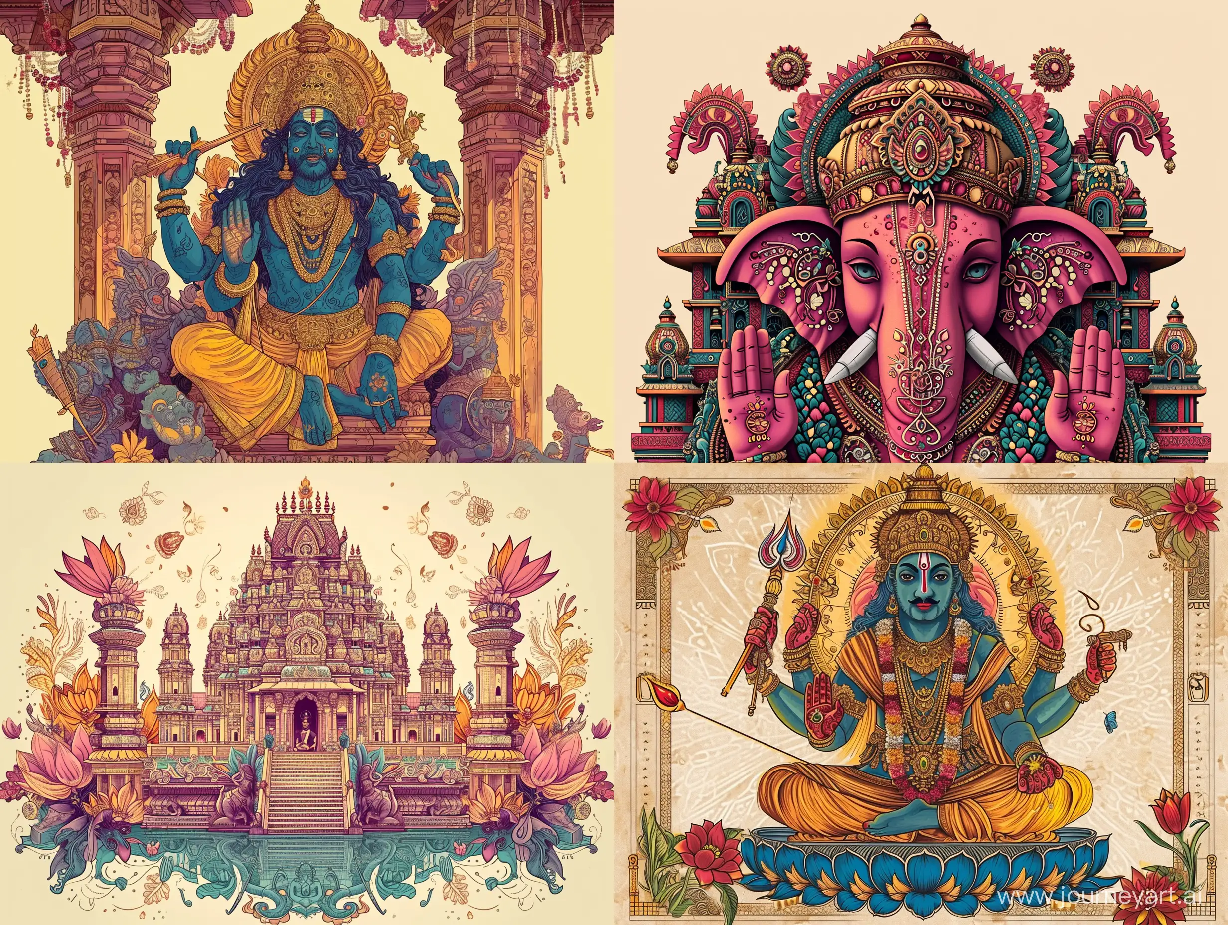 Bold-Illustration-of-Ancient-Hindu-Glory-and-History