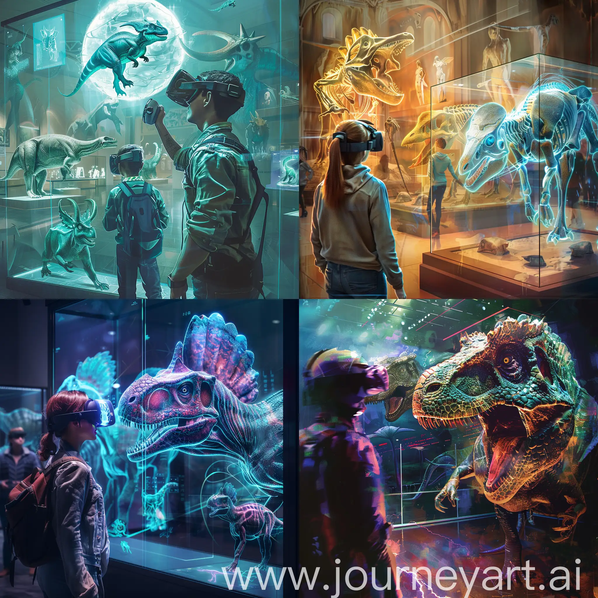 Innovative-Museum-for-Extinct-Animals-Holographic-VR-Experience