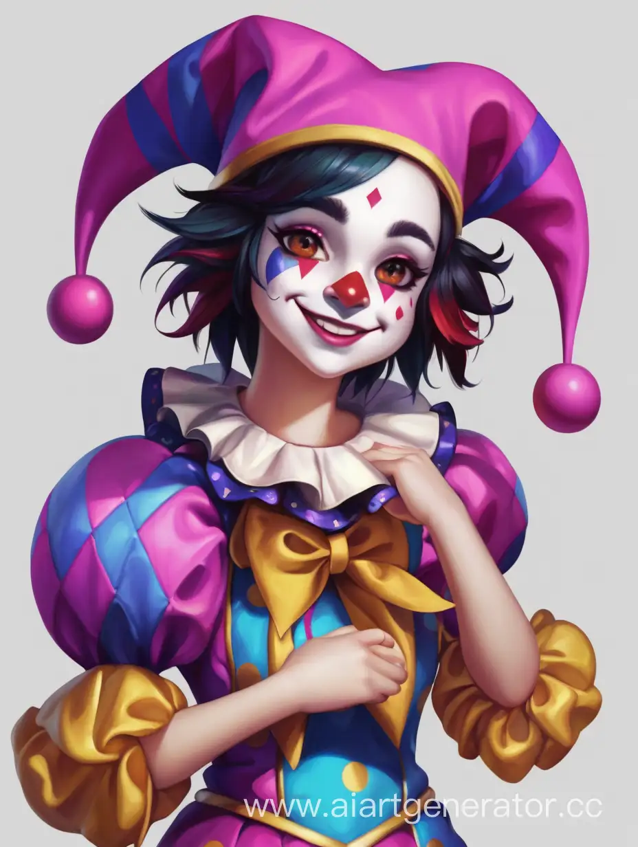 Enchanting-Girl-Jester-in-Vibrant-Carnival-Costume