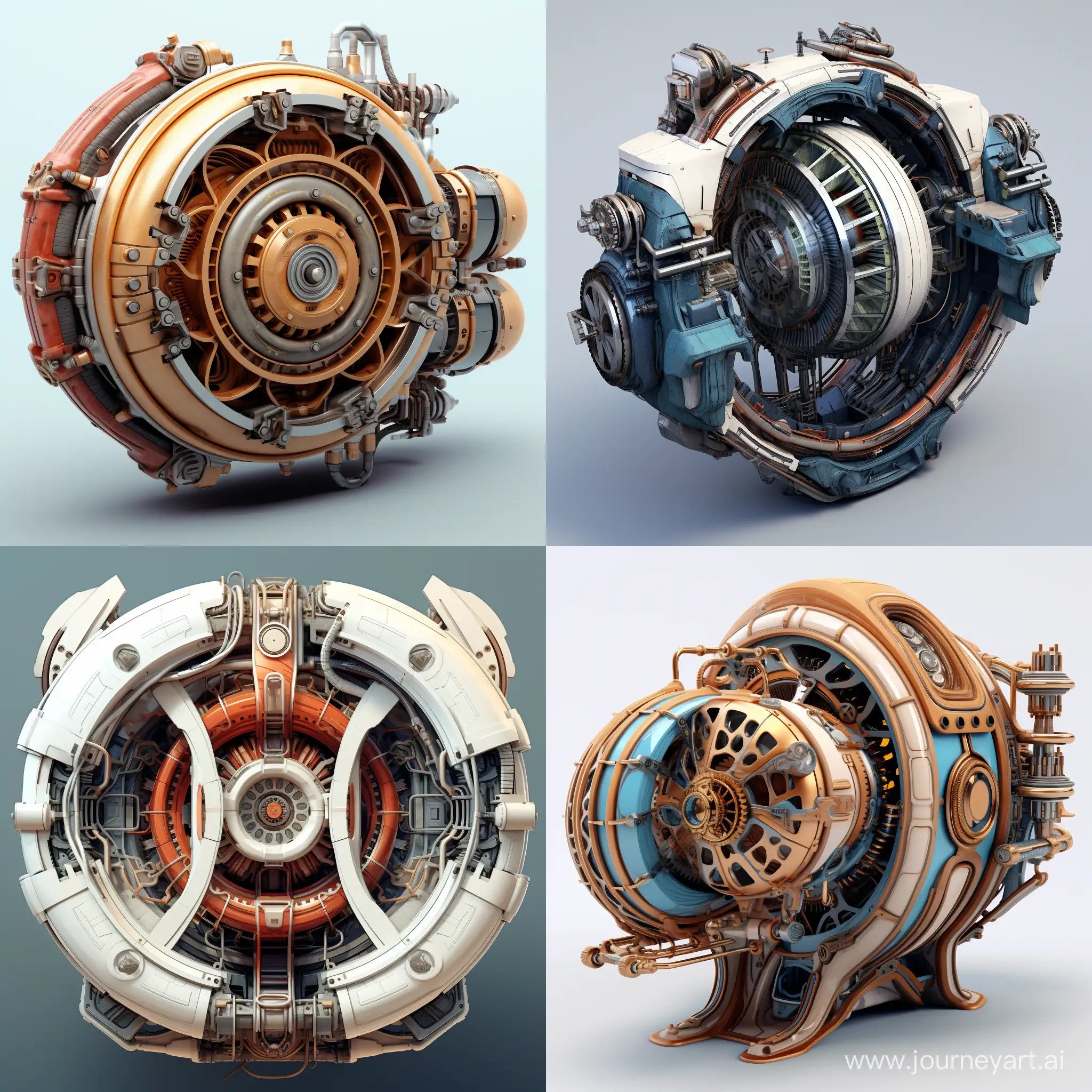 infinite motor with internal structure