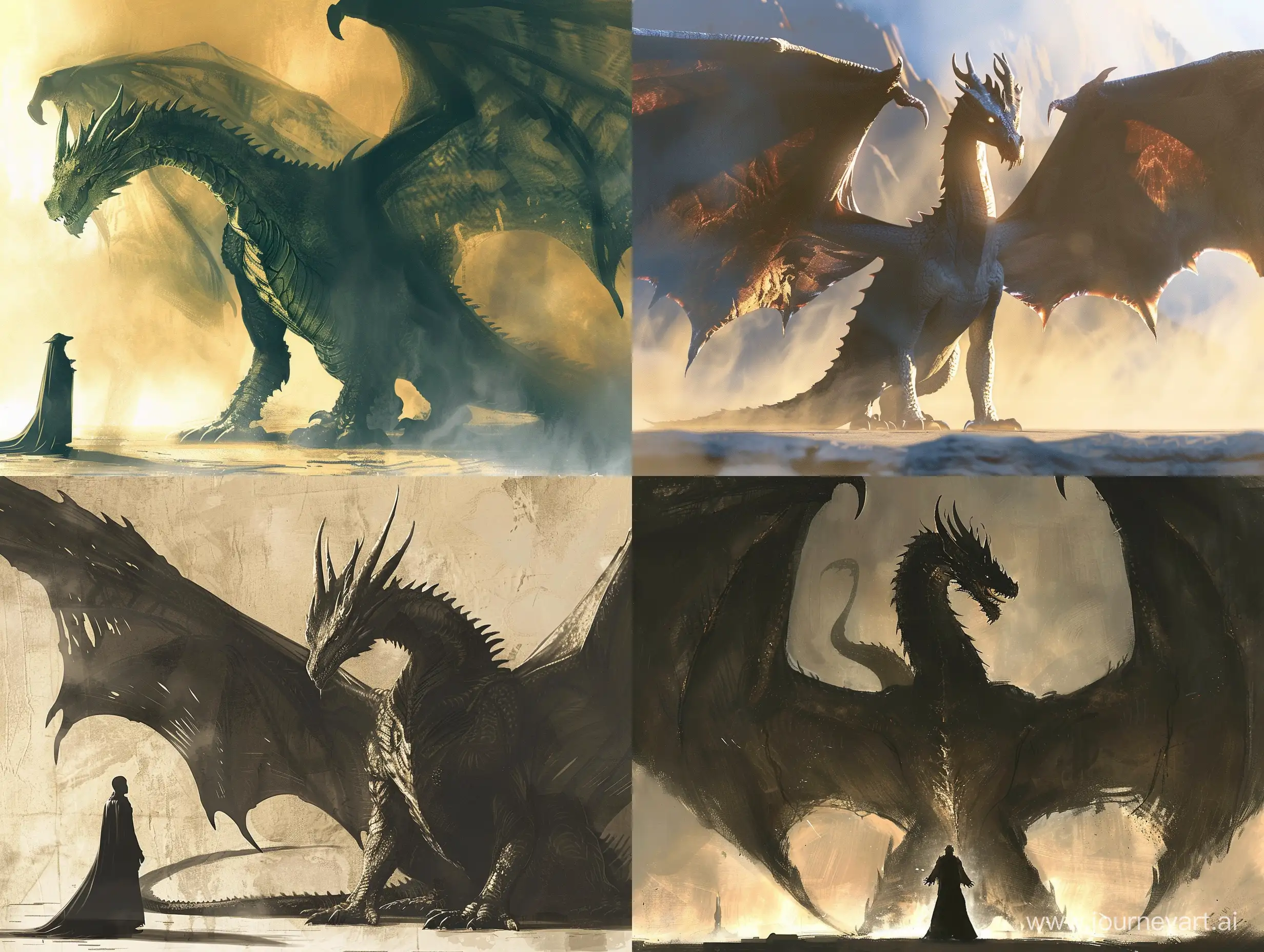 Majestic-Dragon-Spreading-Its-Enormous-Wings-and-Casting-a-Formidable-Shadow