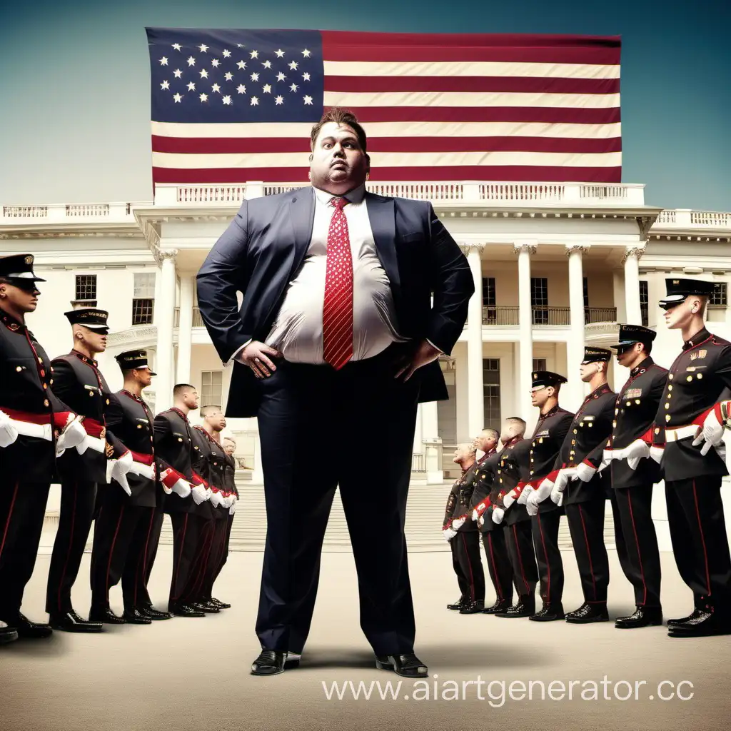 Wealthy-Businessman-Standing-Tall-Among-Proud-US-Marines