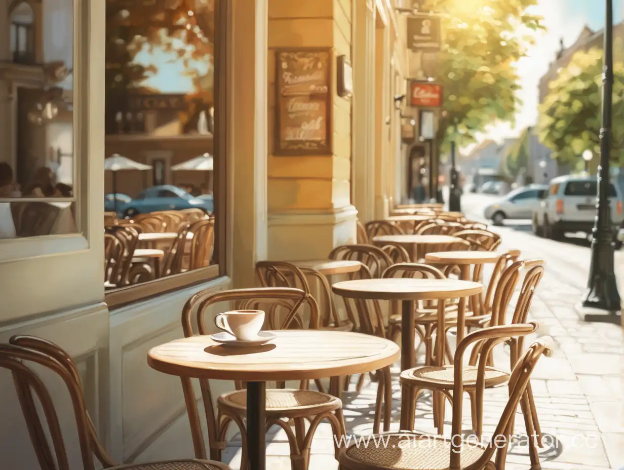 Relaxing-at-a-Cozy-Cafe-on-a-Sunny-Day