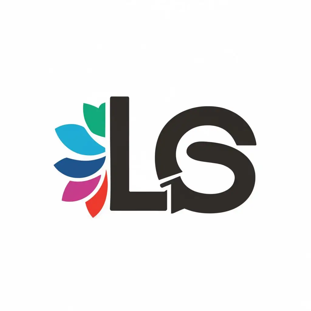 logo, business strategy, with the text "LS", typography, be used in Finance industry