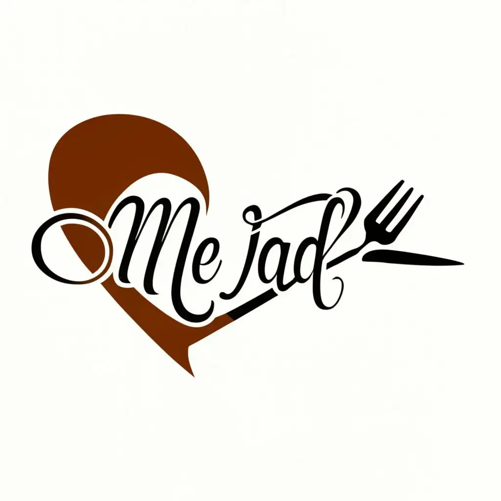 a logo design,with the text "Mejadf", main symbol:sweet,Moderate,be used in Restaurant industry,clear background