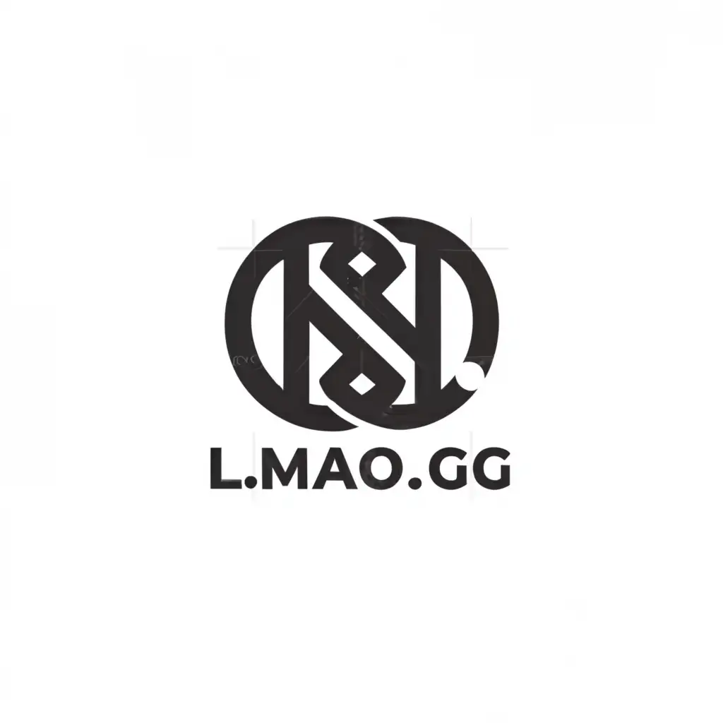 a logo design,with the text "LMAO.GG", main symbol:Discord,complex,be used in Entertainment industry,clear background