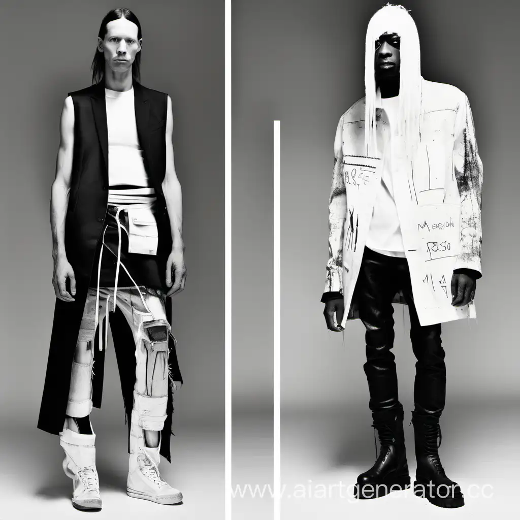Fashion-Fusion-Rick-Owens-and-Maison-Margiela-Inspired-by-JeanMichel-Basquiat