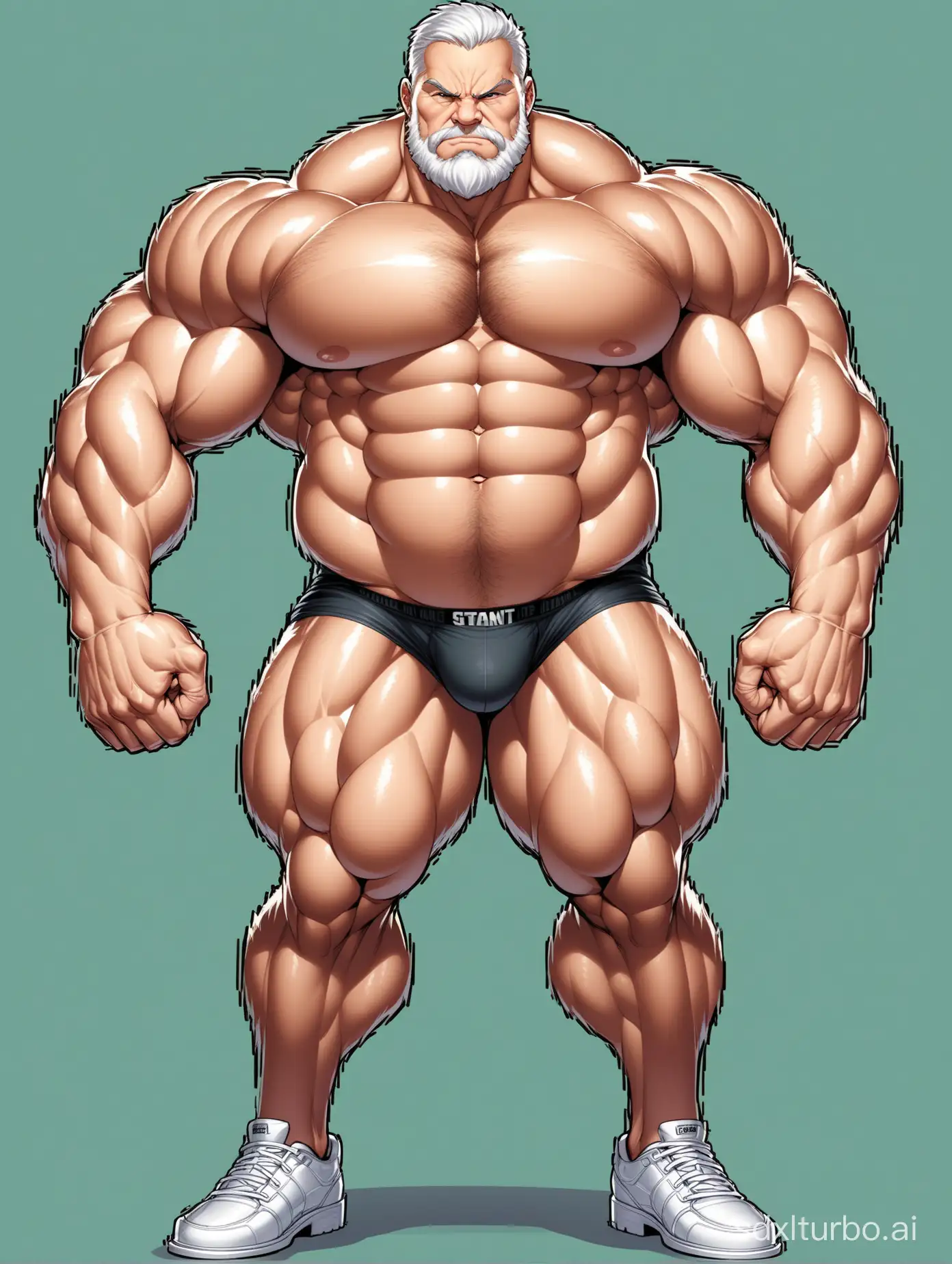 Massive-Muscle-Stud-Displaying-Enormous-Biceps-in-Underwear