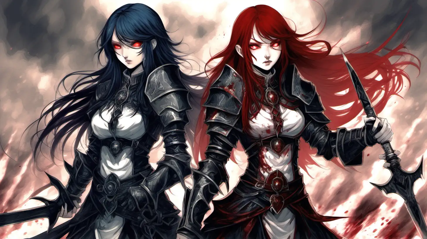 Sorceress Sisters Unleash Blood Magic and Arcane Power on the Battlefield