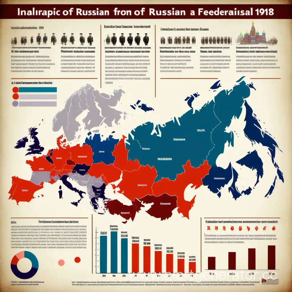 Инфографика этапы становления российского федерализма с 1918 по новое время